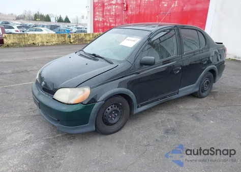 2001 Toyota Echo from USA, damaged, VIN JTDBT123710107268